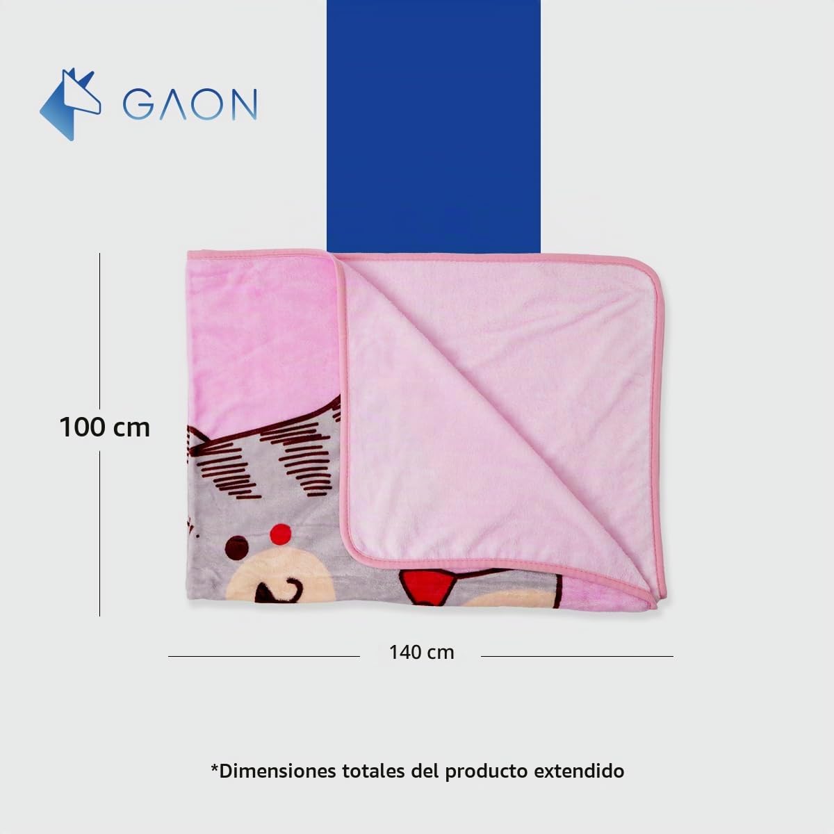 Cobija para Bebe Ligera Caliente de Textura Suave Ideal para Transportar - Manta Frazada para Bebes Ligera Envolvente Versatil y Practica para Viajar 100 x 140 CM