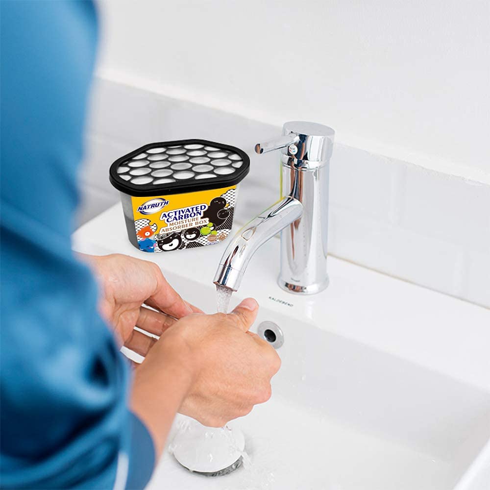 Cajas Absorbentes NATRUTH Blanco Deshumidificador de Clóset con Olor Erradicado