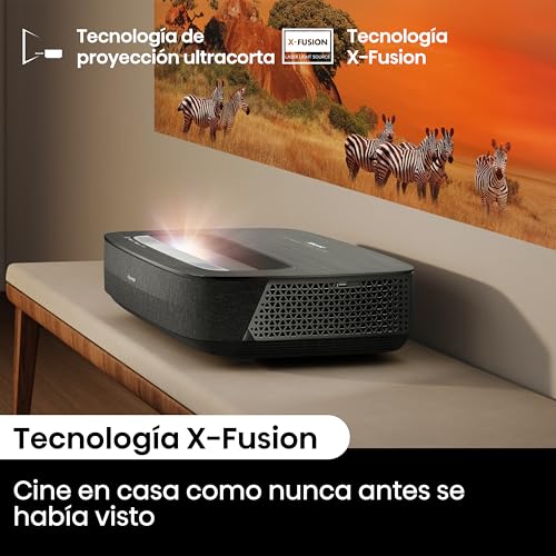 Hisense Proyector Inteligente de Distancia ultracorta 4K X-Fusion Laser Cinema PL2 Dolby Vision＆Dolby Atmos