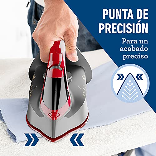 Plancha de Vapor Oster roja con Tecnología Aerocerámica GCSTAC6951