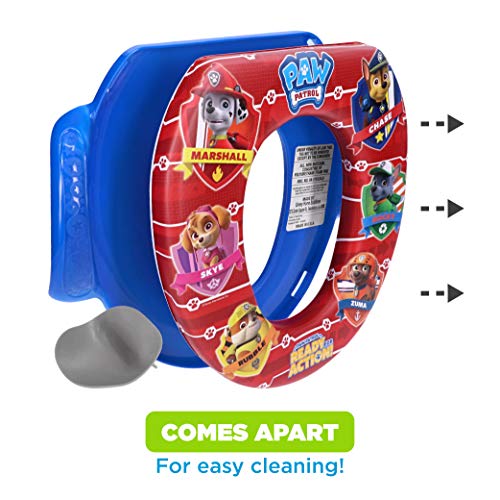 Asiento Suave para Baño y Entrenamiento Nickelodeon PAW Patrol Seguro y Fácil de Limpiar