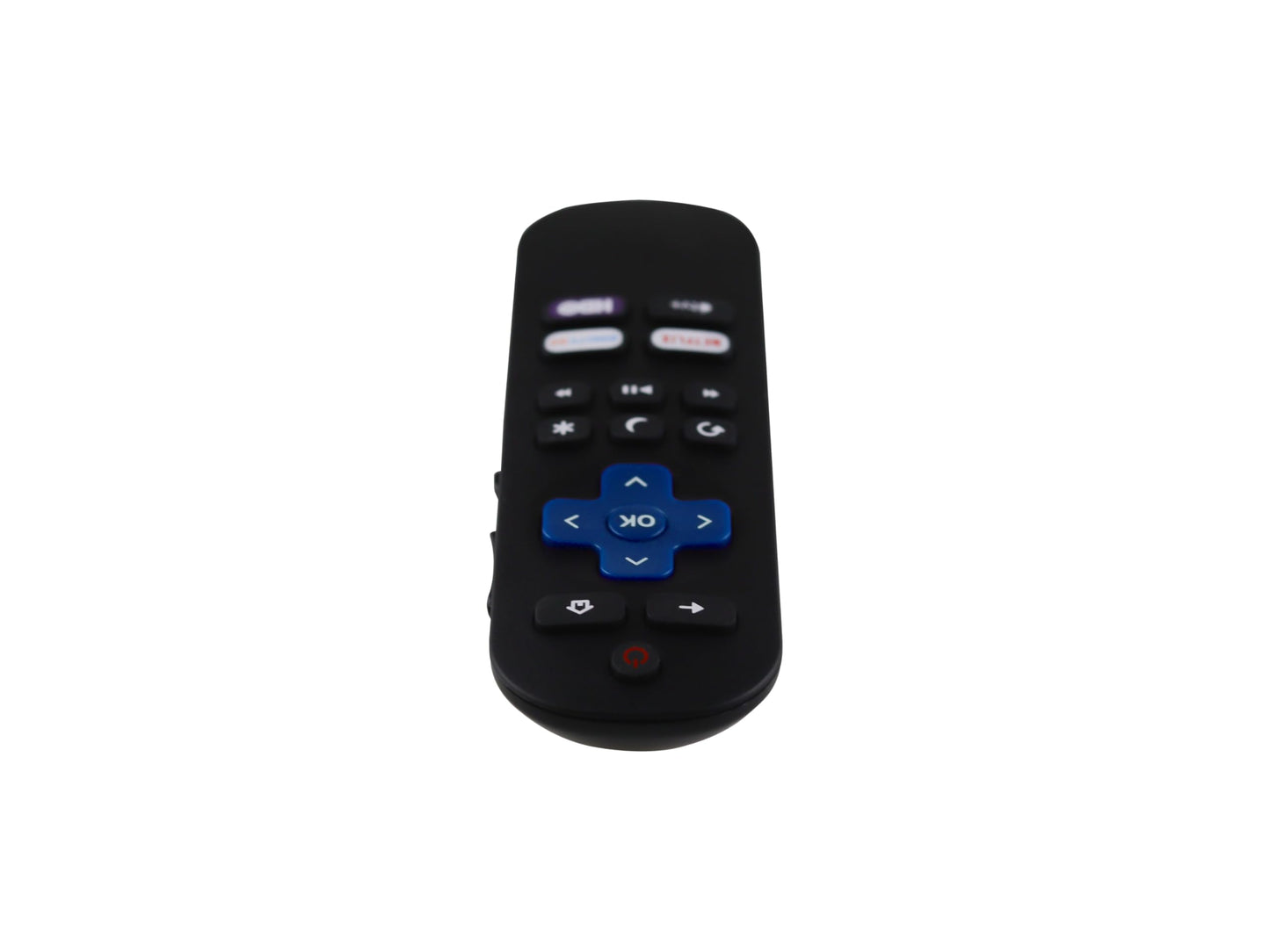 Control Remoto Compatible con Roku TV Hisense Atvio Sharp Sanyo TCL Polaroid Smart TV Netflix HBO Apple TV Directv Go, JVC, Philips