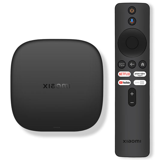 TV Box Xiaomi 3rd Gen 4K UHD Google TV 32GB Negro Streaming Rápido Compacto Potente