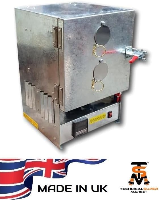 Horno de mufla eléctrico R14-L 950C/1772 con controlador P.I.D fácil de usar