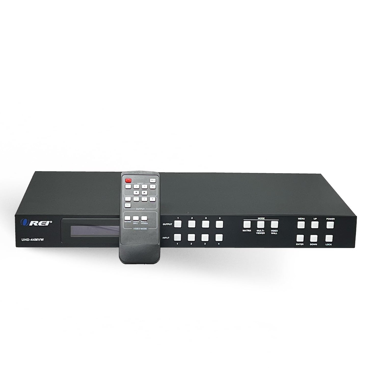 OREI 4K 4x4 HDMI Matriz Video driver de pared Procesador Multivisor visualización de hasta 4K 60Hz 2x1, 1x2, 1x3, 1x4 Soporta extracción de audio RS-232 de rotación de 180 grados (UHD-44MVW)