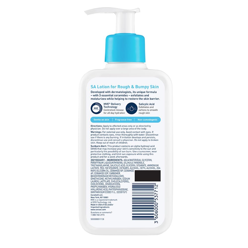 Cerave Sa Renewing Lotion 8 Ounces