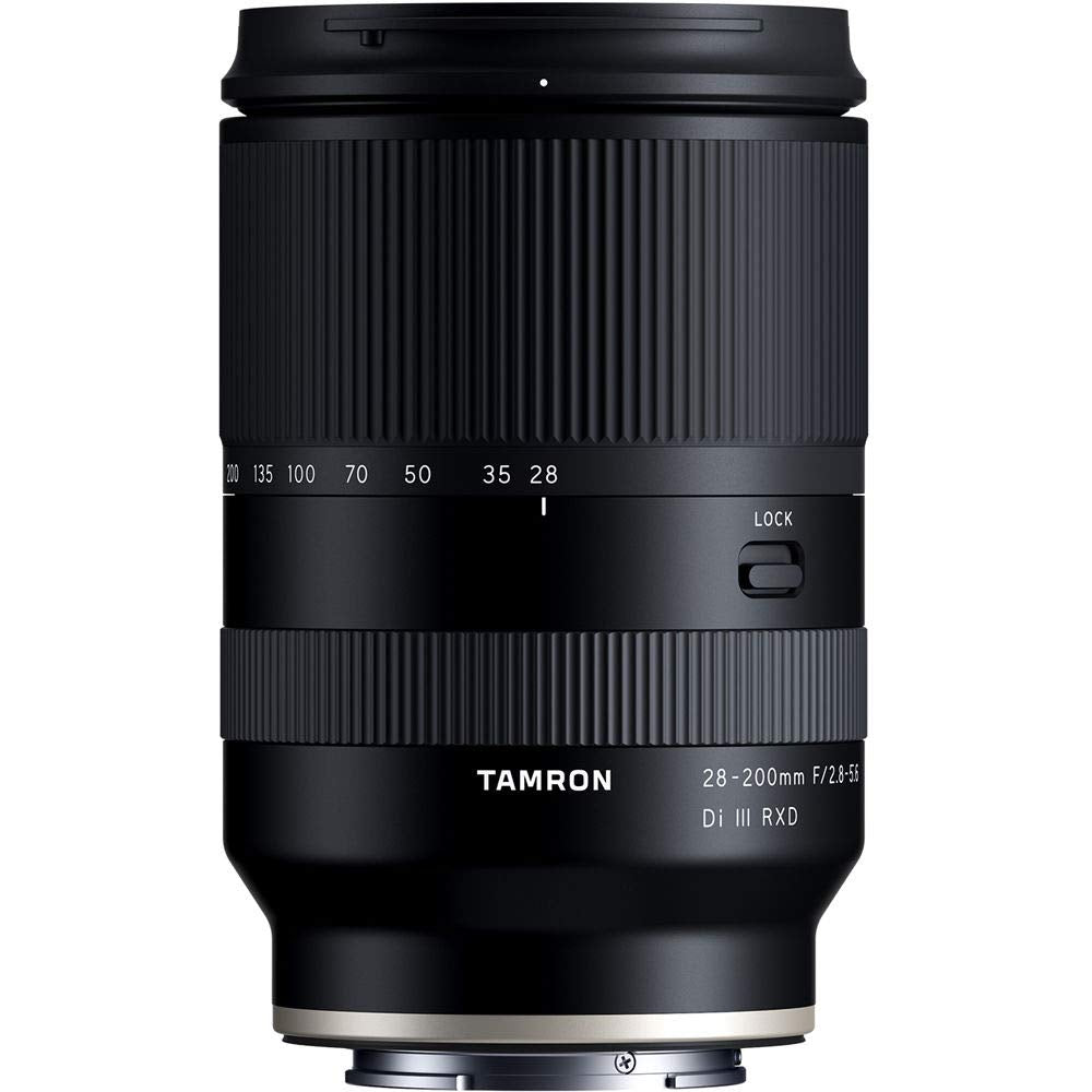 Lente Tamron 28-200 F/2.8-5.6 Di III RXD para Sony Mirrorless E-Mount Full Frame APS-C