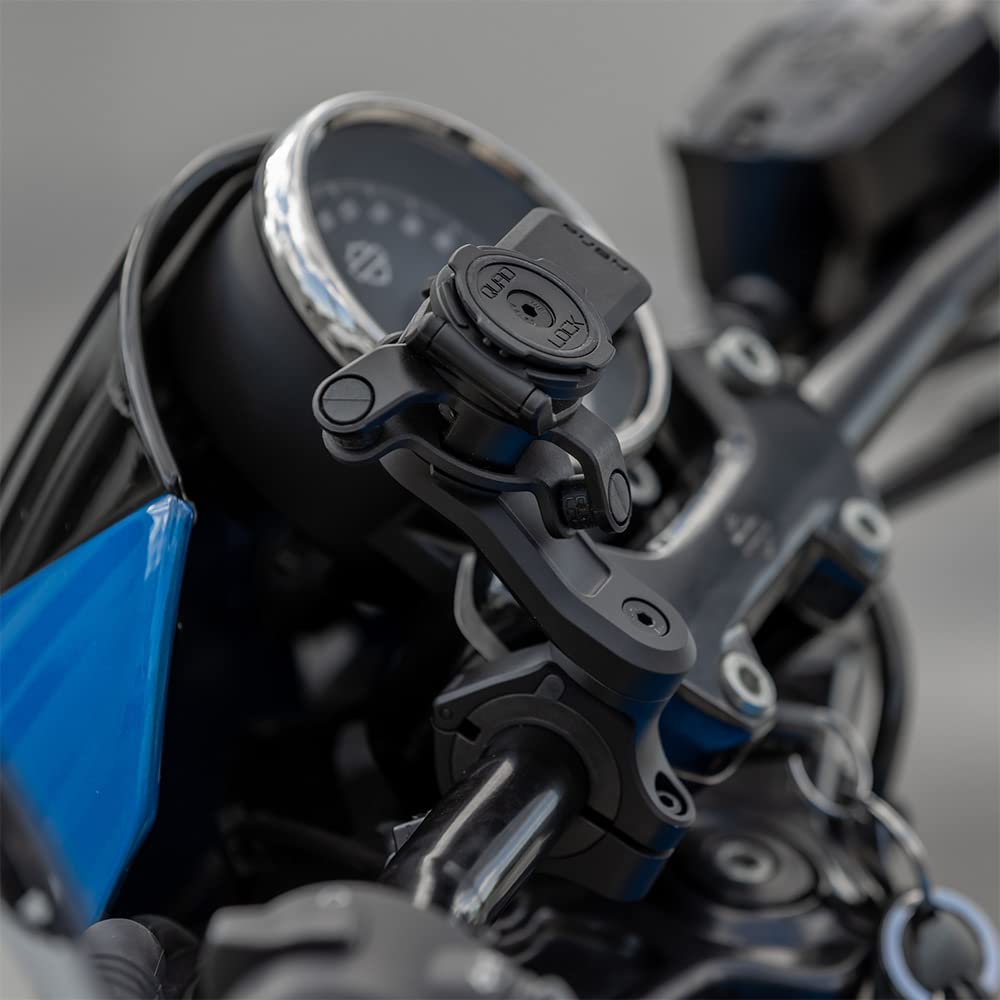 Soporte para Manubrio Quad Lock Motocicleta Pro para iPhone, Samsung Galaxy y Pixel Smartphone