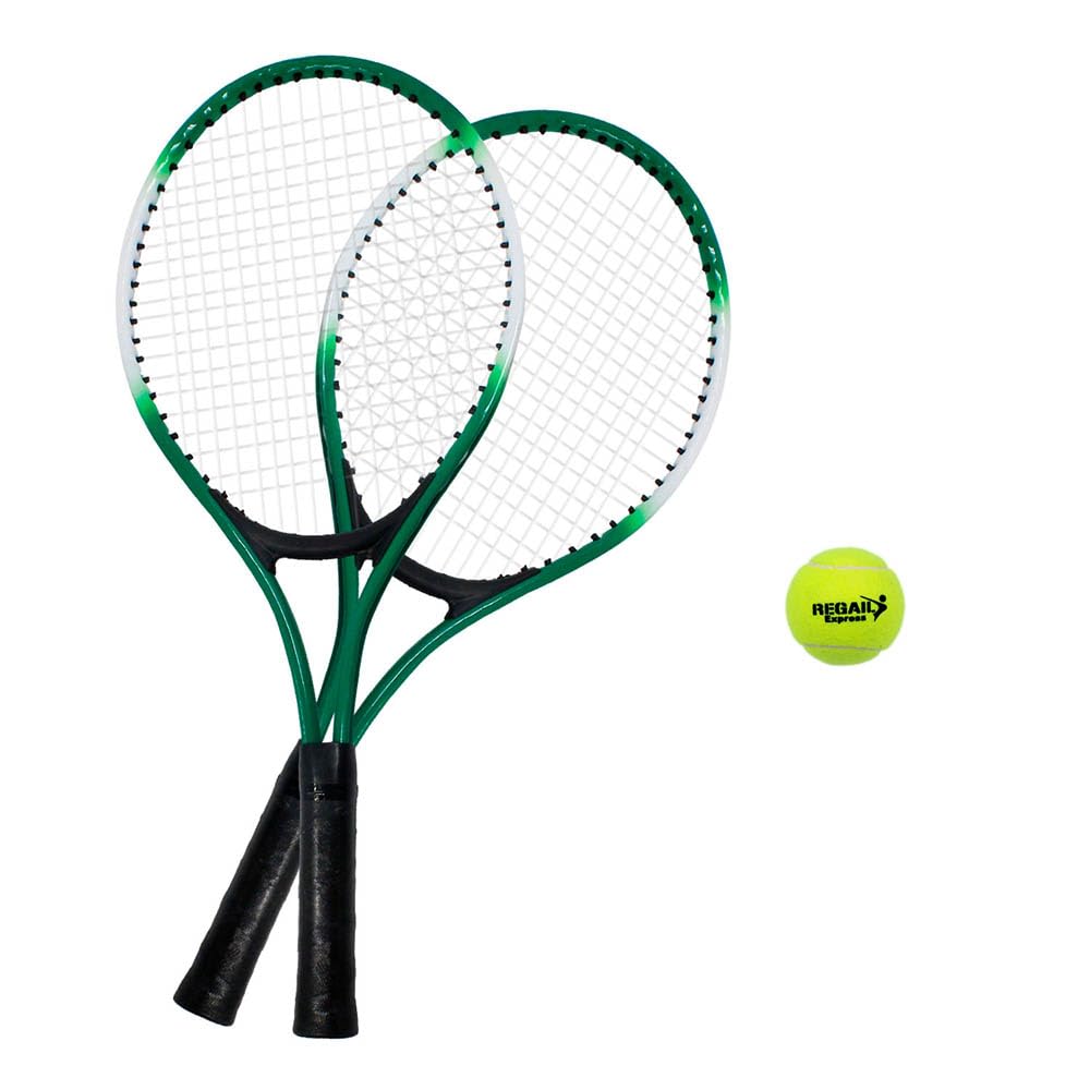 LINAHEALTH | Juego de Tenis, 2 Raquetas Multi filamentos 1 Pelota de Tenis