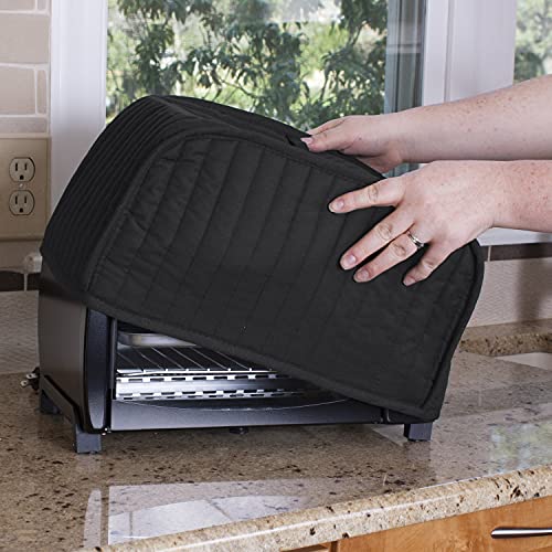 Ritz Protector Acolchado para licuadora, Horno Tostador/Cobertor de asador, Negro, 15 Pulgadas, 1