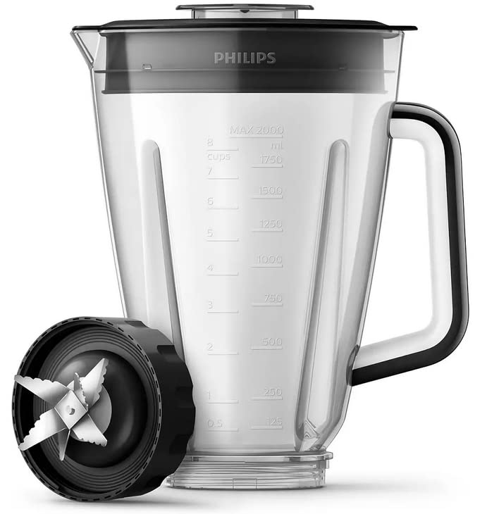 Licuadora Philips Potente 1200 Watts Vaso Tritán 3L 5 Velocidades+Pulso
