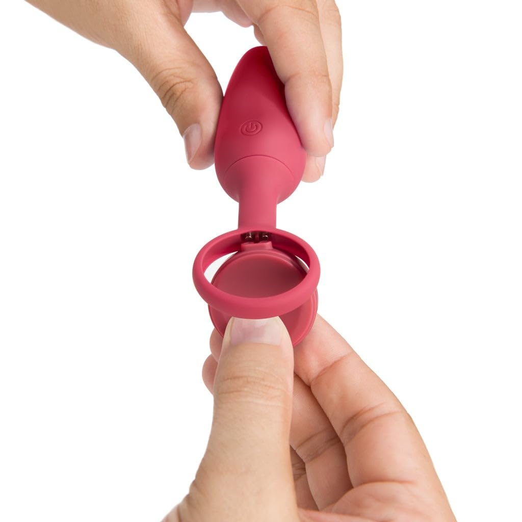 Vibrador Platanomelón Rojo Mobi para Parejas