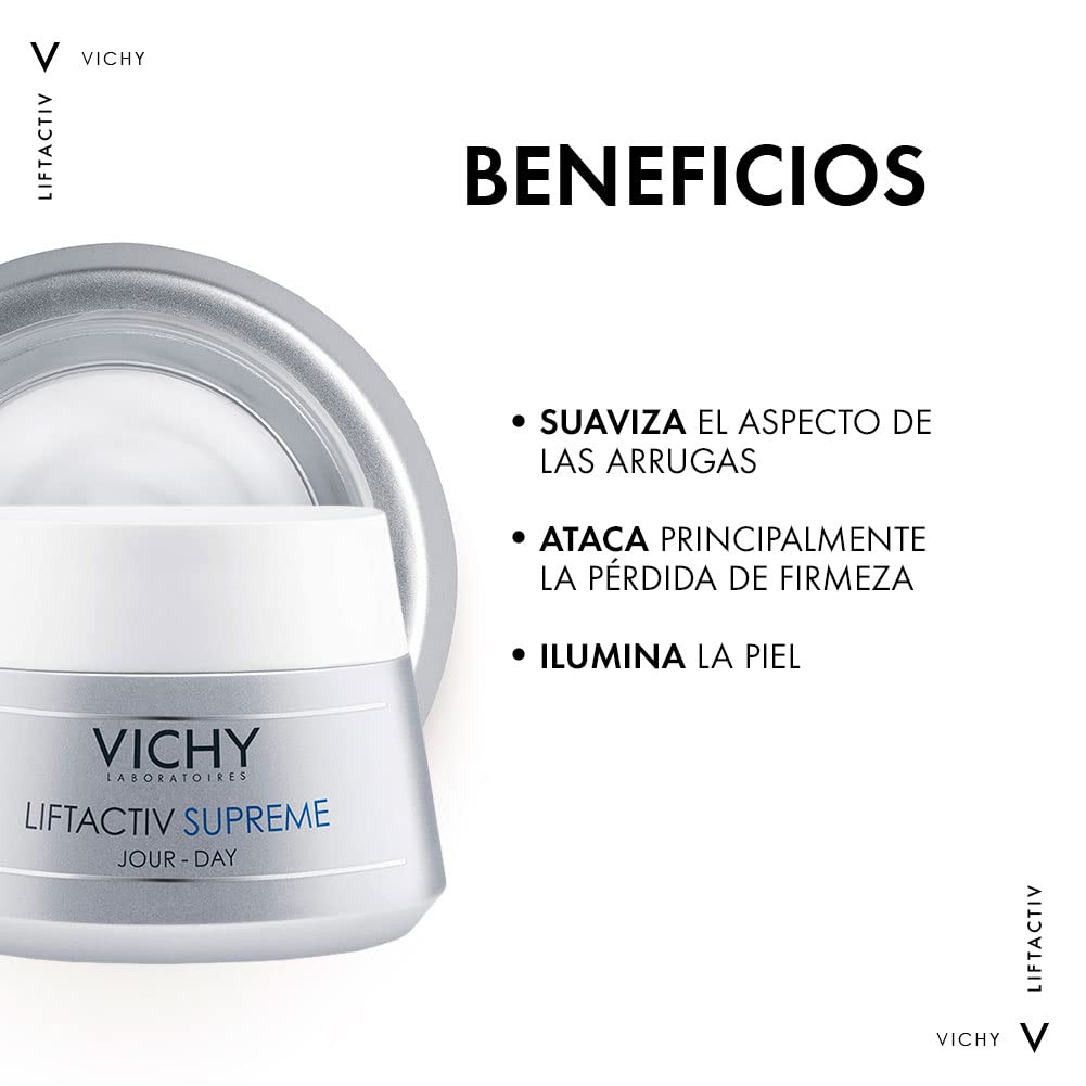 Kit Anti-Arrugas HA Filler: Serum Liftactiv HA Filler 30 ml+ Crema Liftactiv Supreme anti-arrugas efecto lifting 50 ml+ Protector Solar Fluido anti-arrguas Capital Soleil UV Age 50 ml