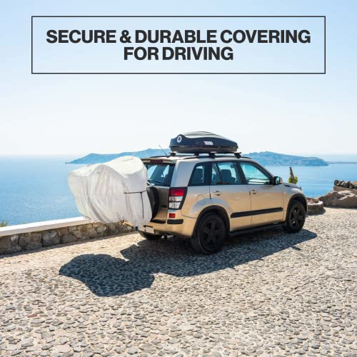 Funda Transporte Bicicleta TeamObsidian Gris XXL para 3 Bicicletas