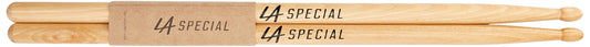 ProMark | Baquetas LA Specials 5B Hickory, punta de madera ovalada, 3 pares