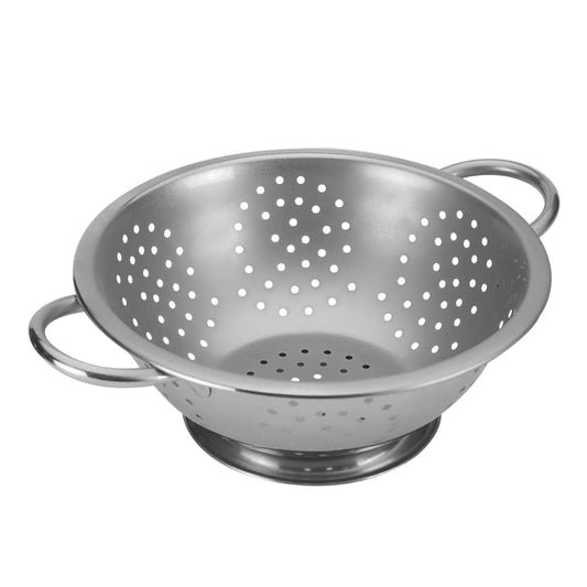 Coladera Metaltex 690702 Blanca de 24 cm con Patas