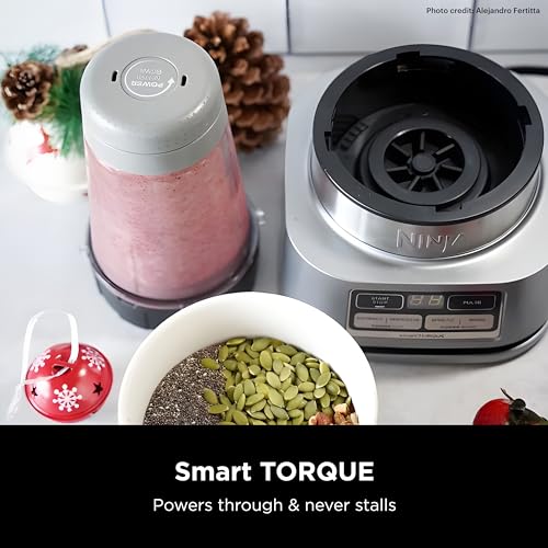 Extractor de Nutrientes y Batidora NINJA Plateado 1200 Watts Auto IQ