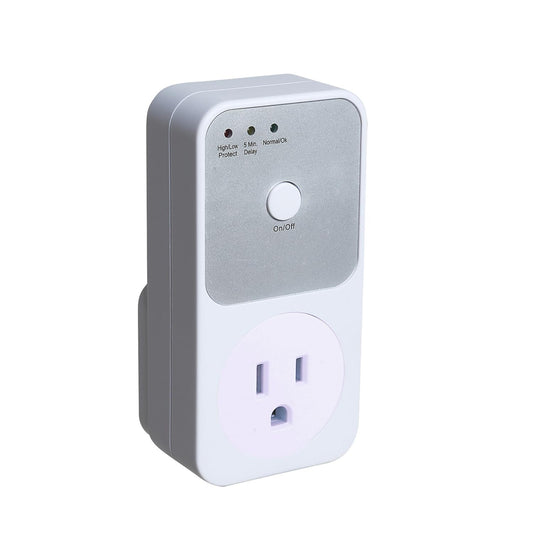 Protector de Voltaje VIEGLM Blanco Multifunción para Refrigerador, TV, Lavadoras y Frigoríficos