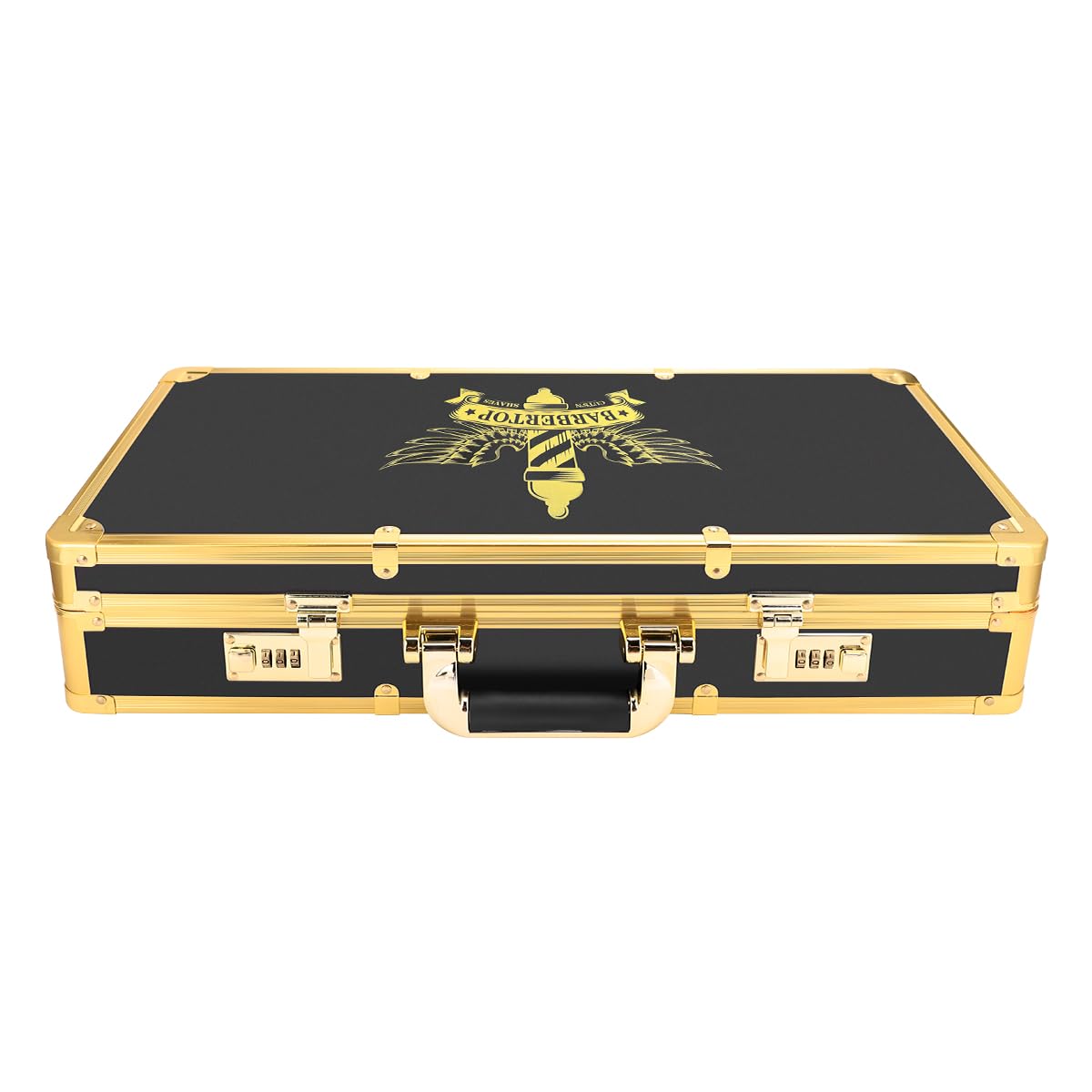 Maletín de peluquería, Dorado, Formal