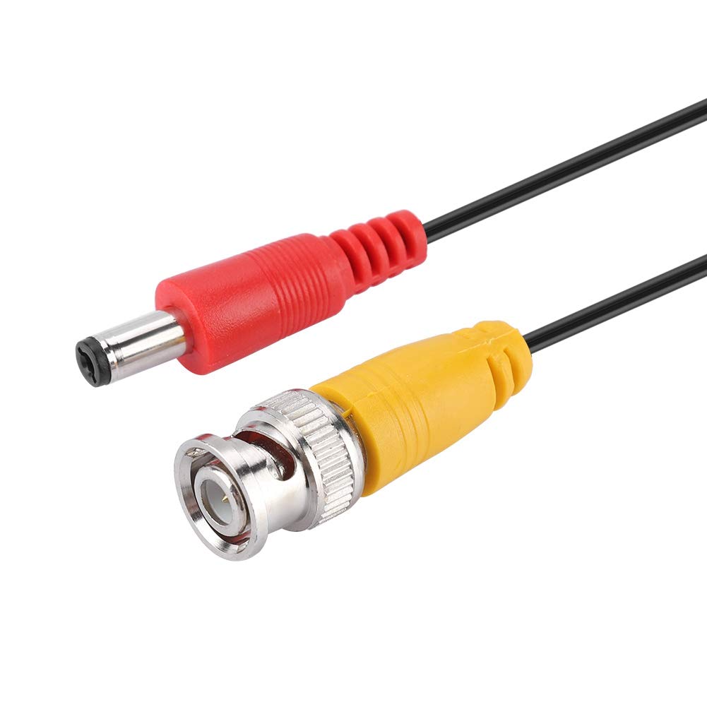 Cable de Alimentación de Video BNC, para de Monitoreo de Cámaras de Vigilancia Por CCTV DVR, Cables Bnc Todo en, Conector de 2.1mm DC (5m, 10m, 15m, 20m)(20m)