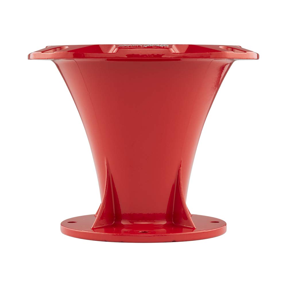 Bocina de Aluminio DS18 Rojo 100° Corta