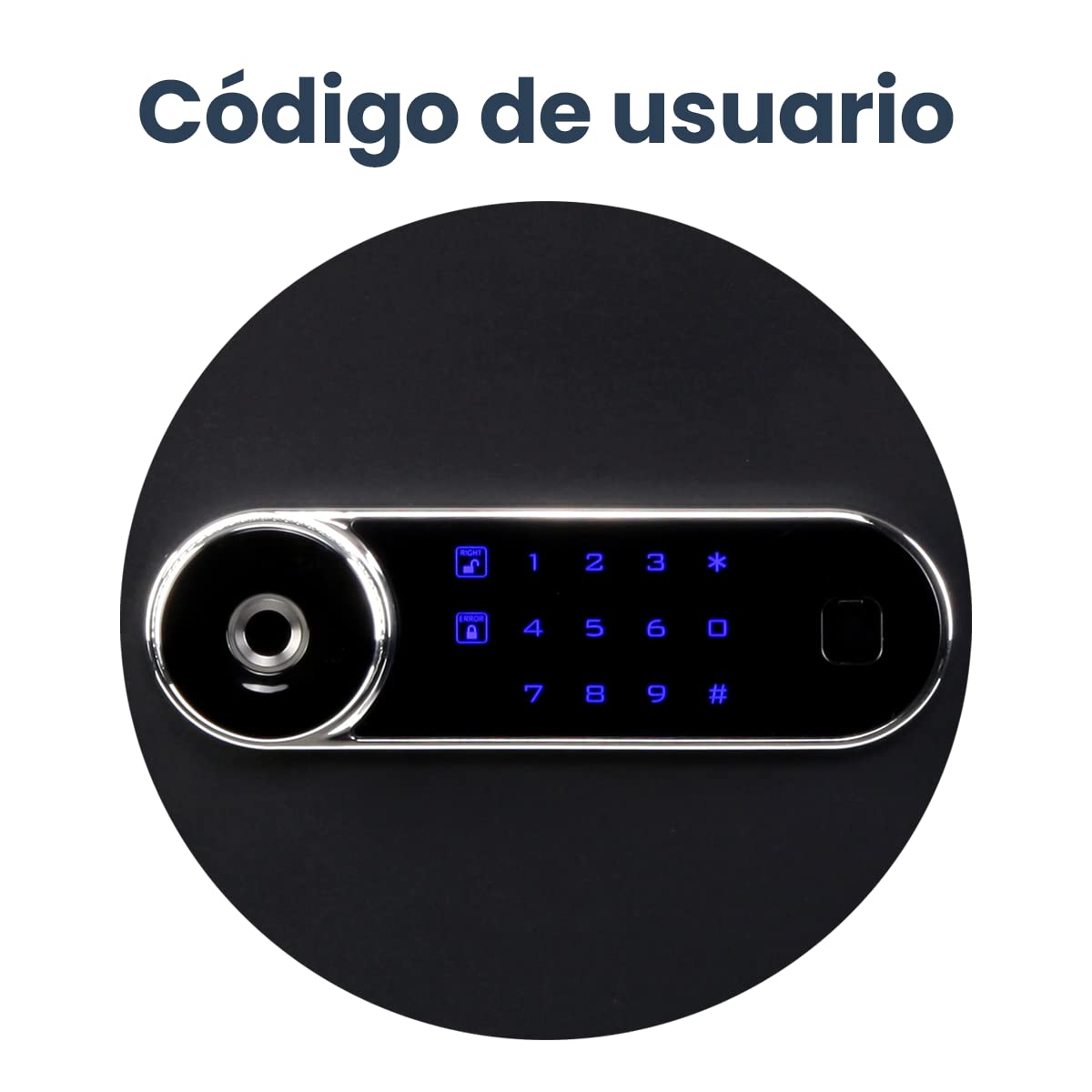 Kishnell | Caja Fuerte Seguridad Grande Huella Y Luz Smith 50EDJ
