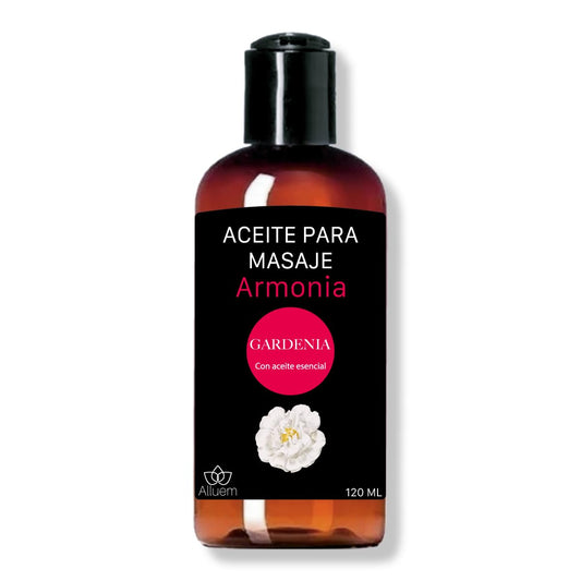 Aceite Para Masajes Alluem Gardenia Grado Terapéutico