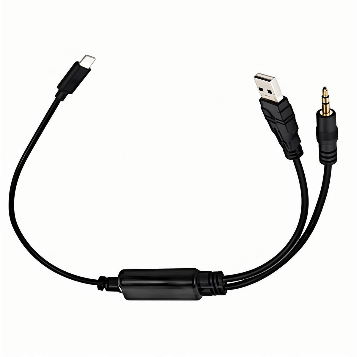Adaptador AUX Compatible con BMW Mini Cooper 3.5mm, Hombre a Mujer