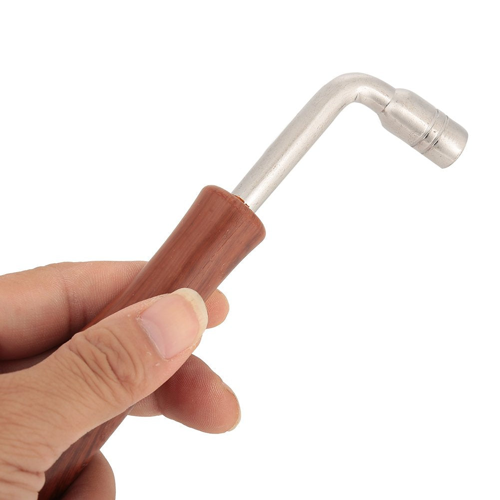 Alomejor Piano Tuning Hammer String Wrench Tuning L Shape Inner 4 Corners Design Handle Piano Tuning Hammer Wrench Mute Kit 1pc Accesorios de Juego