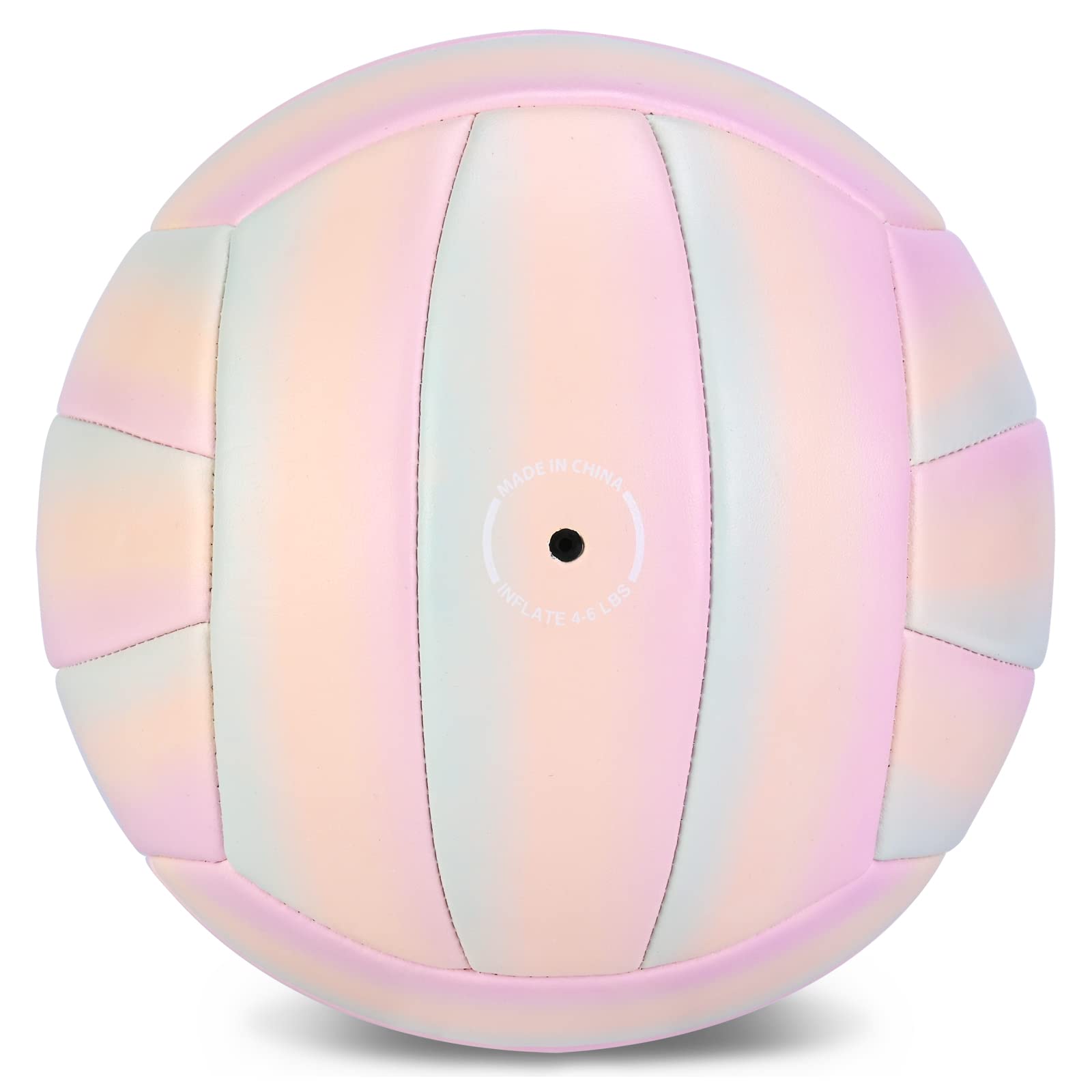 BYAOSUN - Voleibol suave oficial impermeable para playa en interiores y exteriores, talla 5, voleibol de entrenamiento para principiantes, adolescentes y adultos