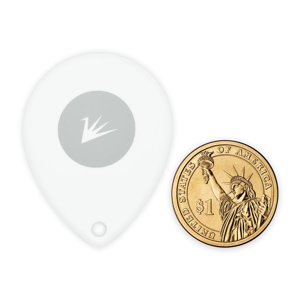 Etiqueta de Localización Inteligente Feasycom Azul Resistente al Agua TLM Eddystone BLE iBeacon con Batería Reemplazable