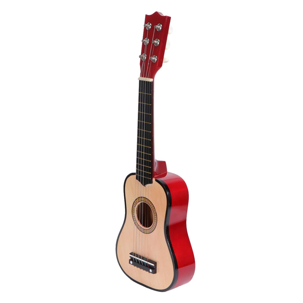Ciieeo 21 Acústicas Guitarra Pequeña Guitarra Acústica Clásica Con Cuerda De Selección Para Principiantes Niños Adultos Instrumento Musical (Beige) Guitarra Electroacústica