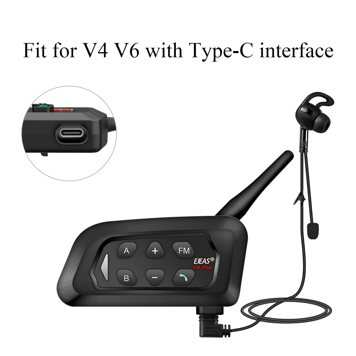Auriculares MIMIRACLE Tipo C Oreja Izquierda para Árbitro
