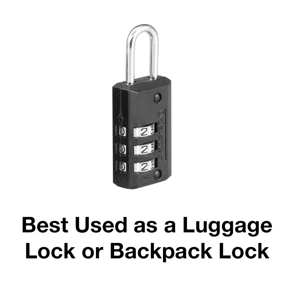 Candado Combinación Master Lock Negro 20 Mm