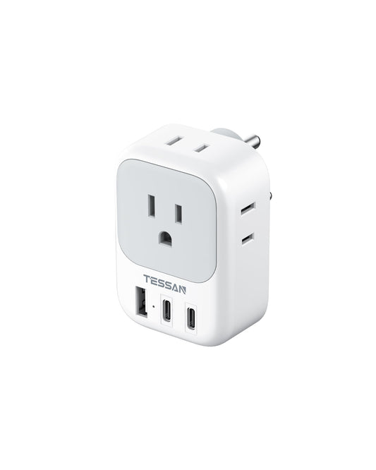 Adaptador Universal de Viaje TESSAN índico India