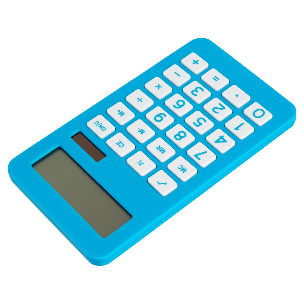 Calculadora JAM PAPER Azul LCD de 10 Dígitos