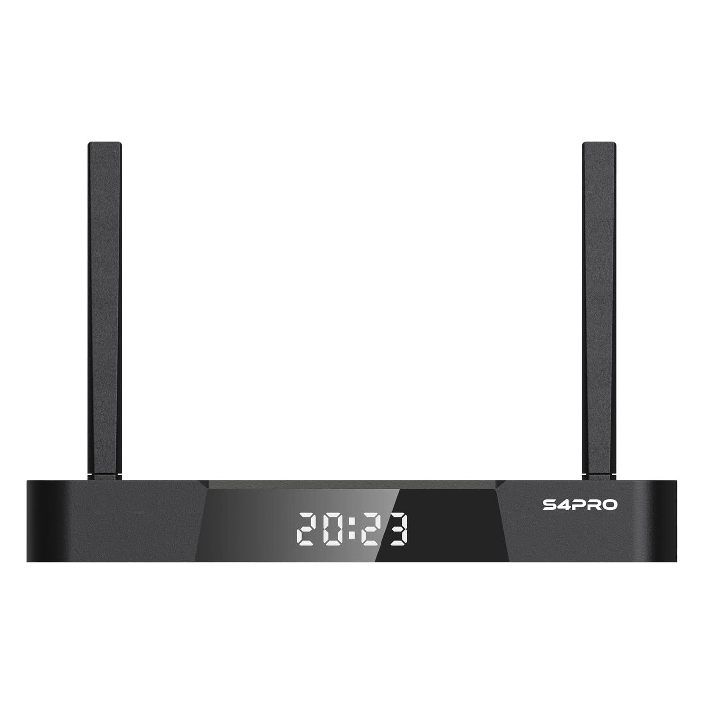 Android TV Box S6 Pro Negro con Control Remoto y Mini Teclado