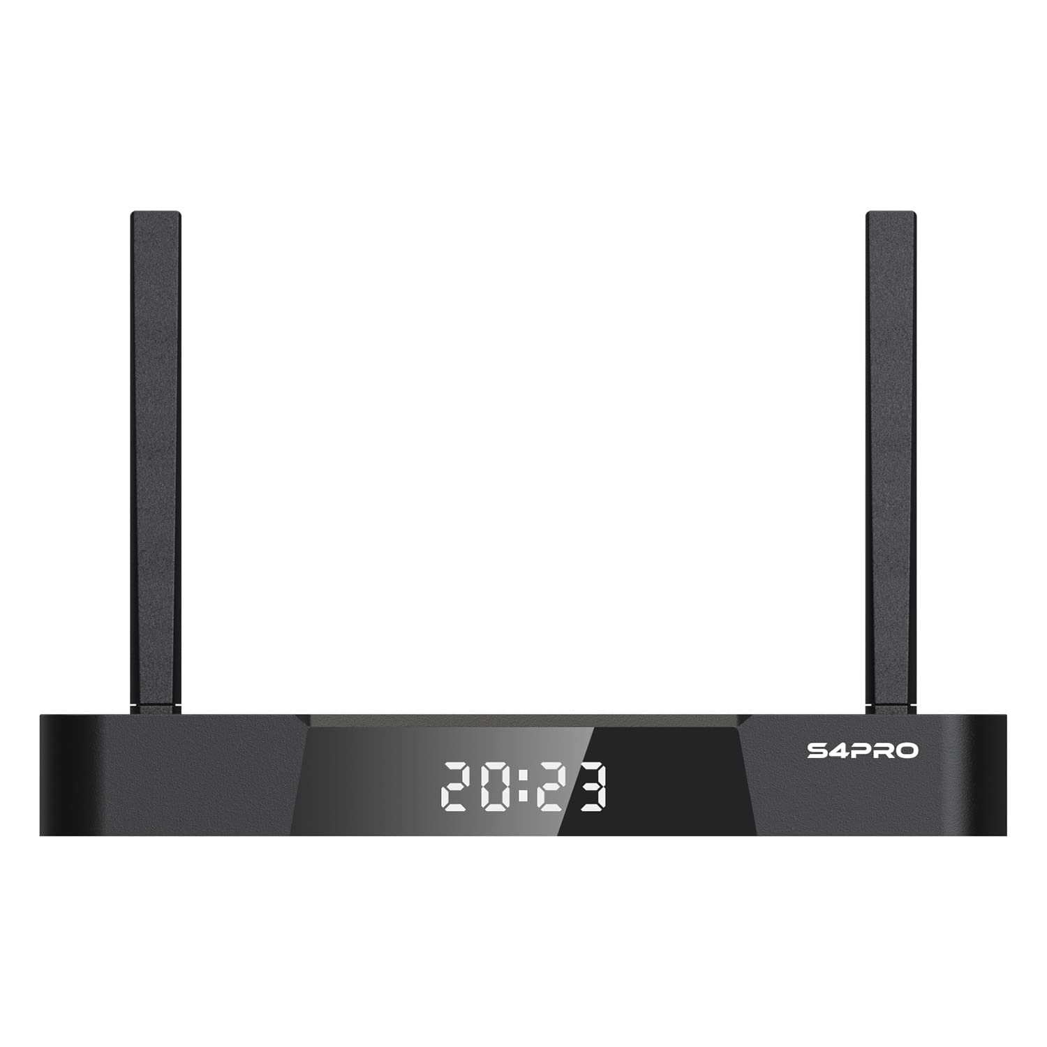 Android TV Box S6 Pro Negro con Control Remoto y Mini Teclado