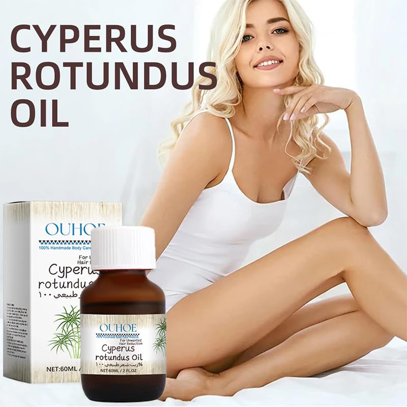 TAYASH 2 piezas de aceite de Cyperus rotundus, aceite de Cyperus rotundus, aceite de Cyperus rotundus para depilación, aceite de Cyperus rotundus, aceite de Cyperus rotundus orgánico, reducción del