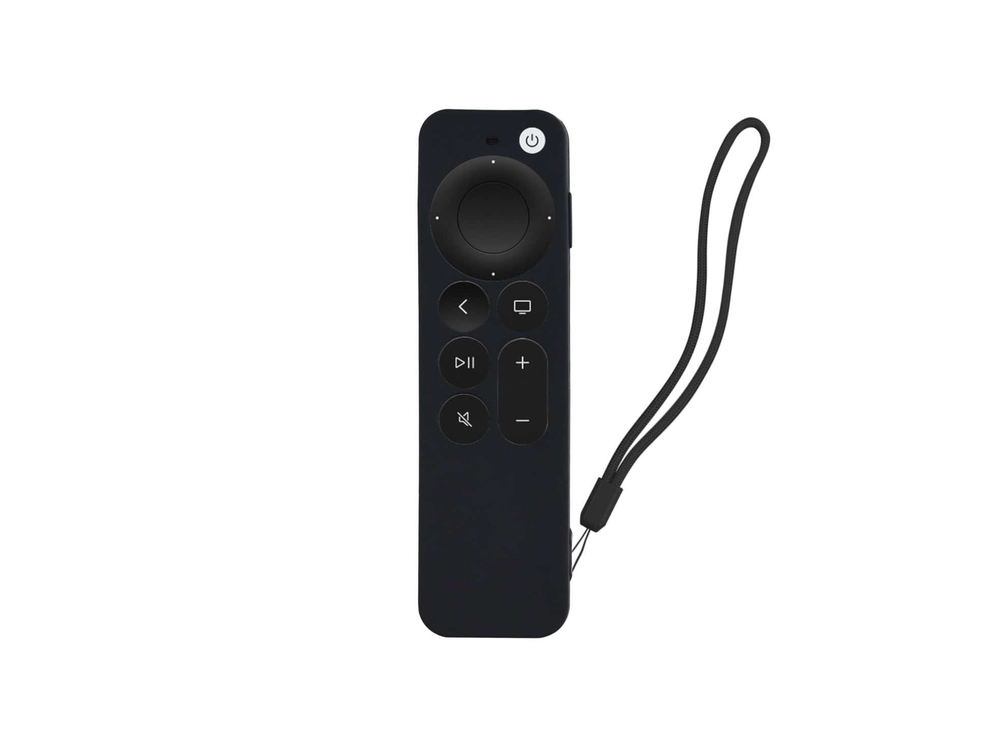 CONTROL EXPERT Funda para Control Compatible con Apple TV 4k 2 Generación Silicon Case Protector (Negro)
