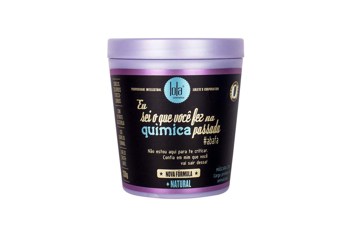 Linha Eu Sei o Que Voce Fez Na Quimica Passada Lola - Carga Proteica De Aminoacidos (CPA) Mascara 230 Gr â€" (I Know What You Did Last Treatment Collection - Amino Protein Charge (CPA) Mask Net 8.1 Oz)