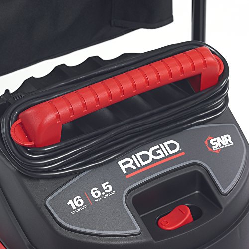 Aspiradora en Húmedo/Seco Ridgid 1610RV Rojo Acero Inoxidable 16 Galones
