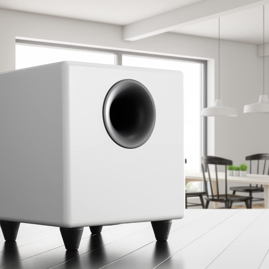 Audioengine S8: Altavoz subwoofer de 250 W con Amplificador Integrado para Audio doméstico