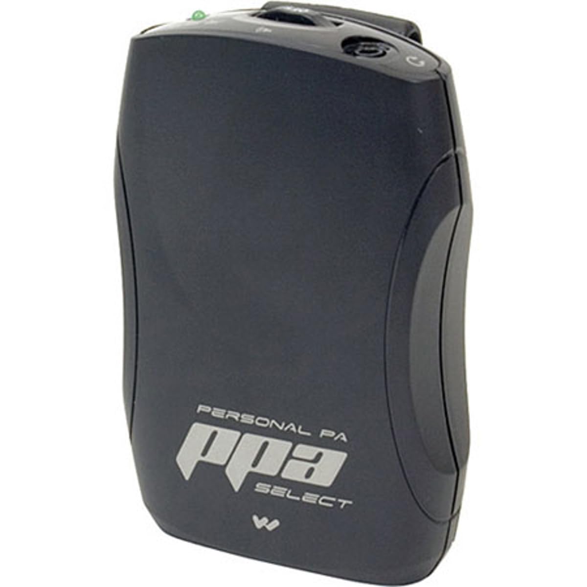 Williams Sound PPA R37N PPA Select Receptor FM con clip de cinturón para transmisores PPA T46, PPA T45, PPA T45NET y PPA T27, acceso de botón de búsqueda a las 17 frecuencias de banda ancha en el ancho de banda de 72-76 MHz