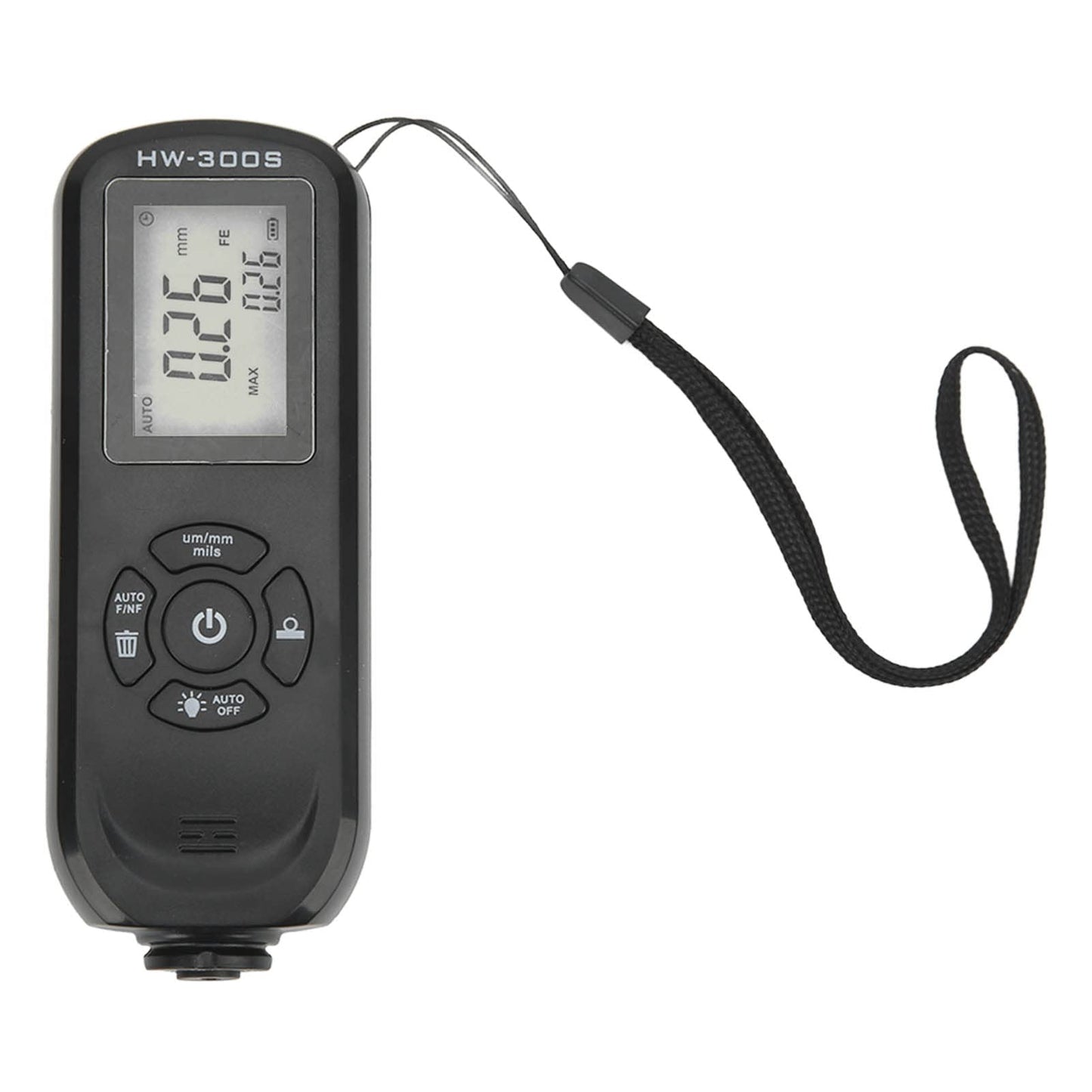 Medidores de Espesor de Pintura Negro Tres Unidades de Medida para Fabricación Industrial