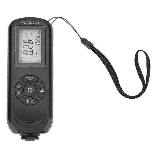 Medidores de Espesor de Pintura Negro Tres Unidades de Medida para Fabricación Industrial