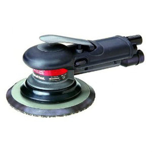 Ingersoll Rand 4151-2 Lijadora de aire orbital aleatoria de 6", diámetro de órbita de 3/16", almohadilla de vinilo, 12,000 RPM, 0.2 HP.