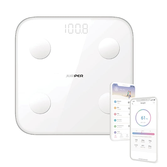 Báscula con bluetooth e indicador de índice de masa corporal - Jumper