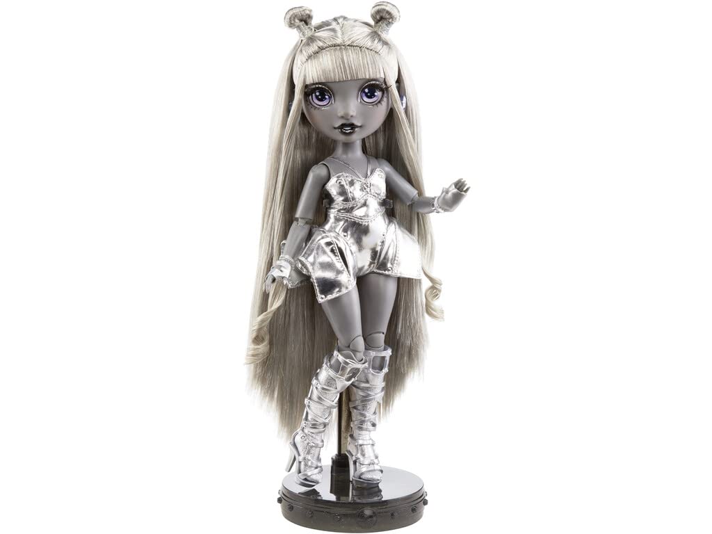 Muñeca de Moda MGA Rainbow High Blanco y Negro Shadow High Series Luna Madison Original
