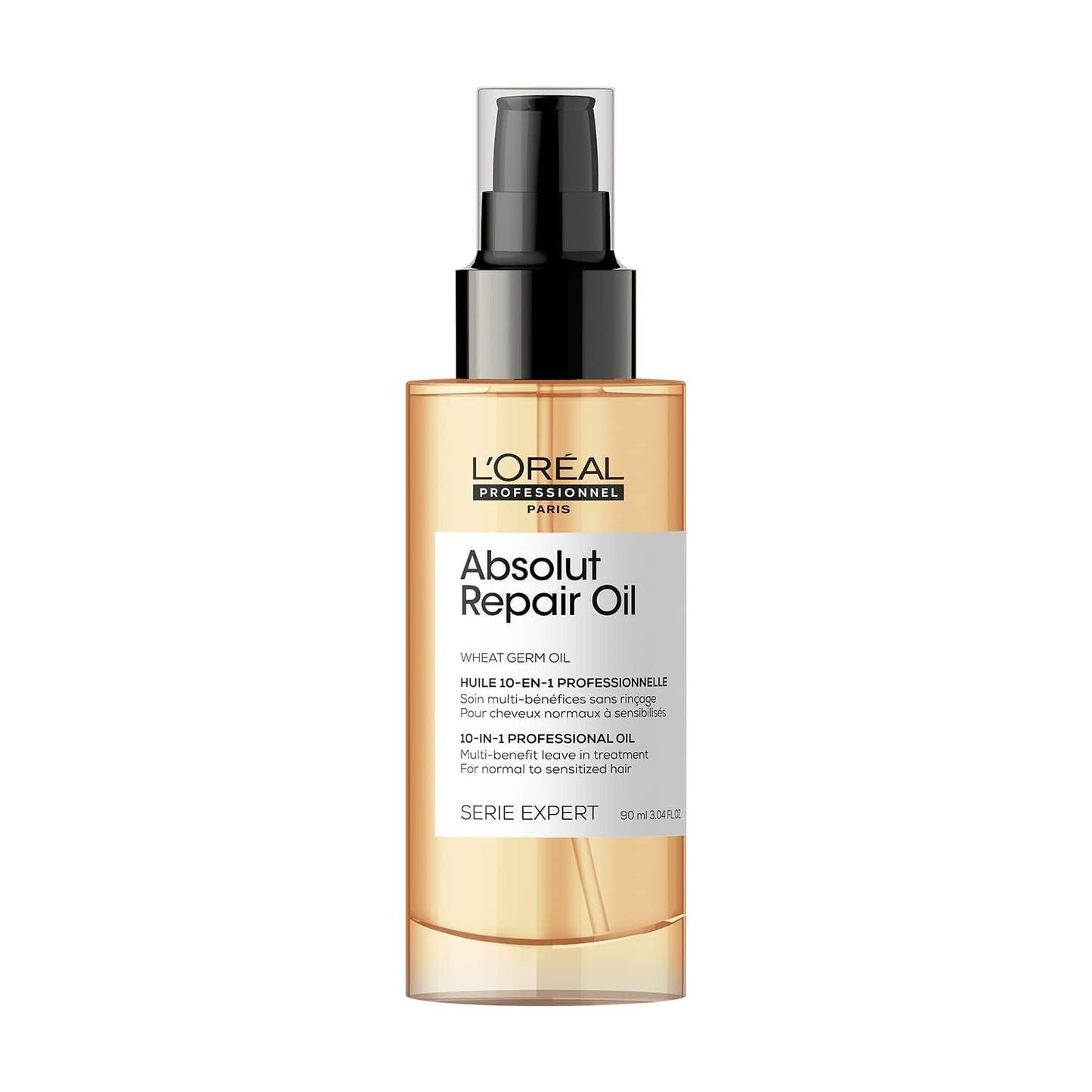L'Oreal Professionnel Suero reparador de cabello danado 90 ml serie expert absolut repair gold + L'Oreal Professionnel Tratamiento en Mascarilla Reparador Para Cabello Grueso y Danado 250Ml